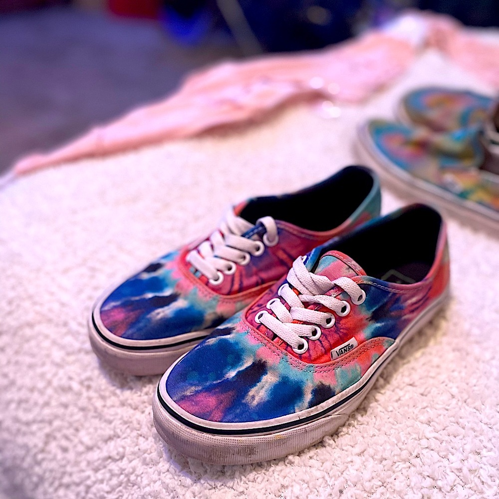 Tye dye vans